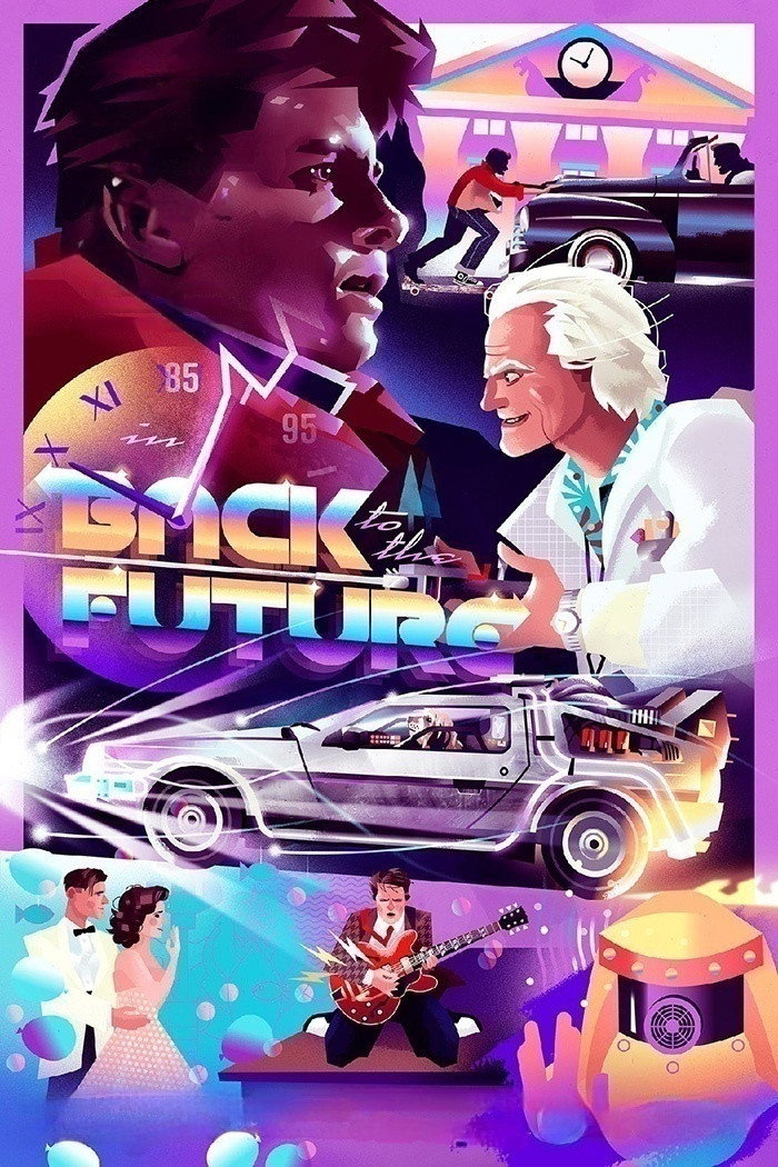 Back to the Future Movie poster
