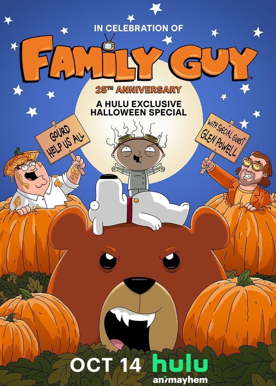 Family Guy 25th Anniversary Halloween Special (2024) The Poster