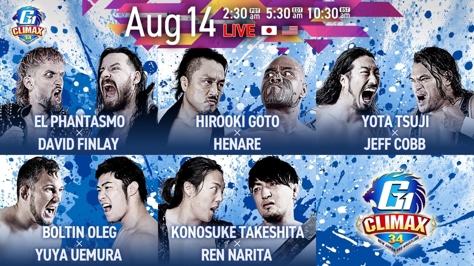 NJPW G1 Climax 34: Day 16 (2024)