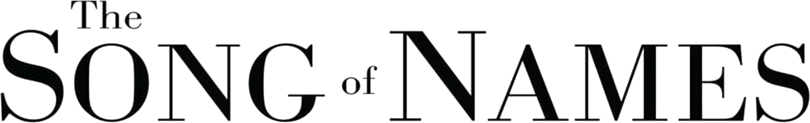 The Song of Names Logo