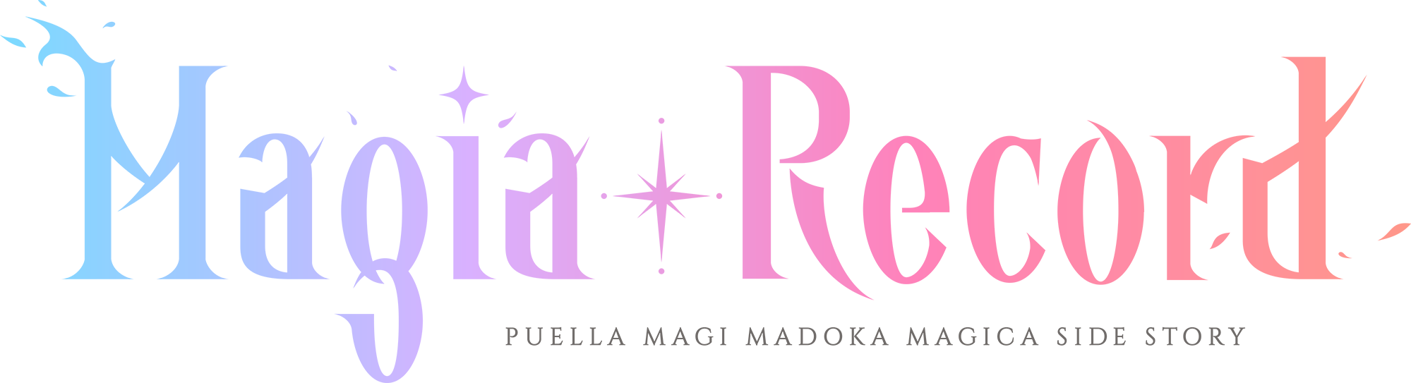 Magia Record: Puella Magi Madoka Magica Side Story Logo