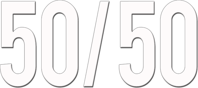 50/50