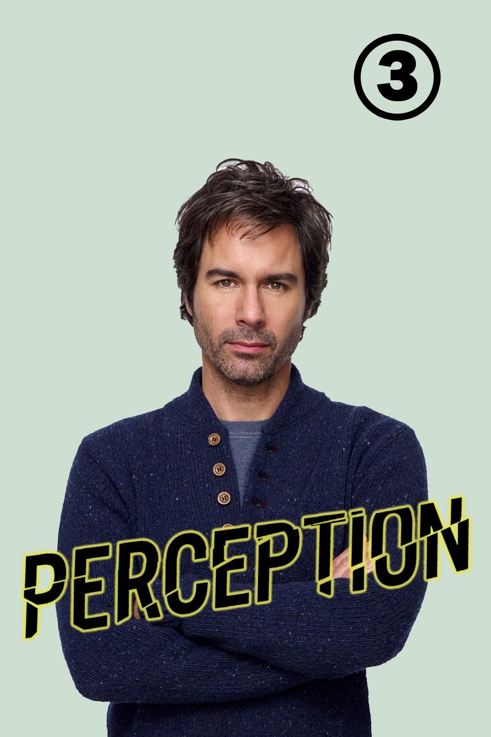 Capa da 3º temporada da série Perception: Truques da Mente