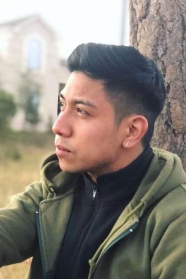 et billede af Frank Calderón