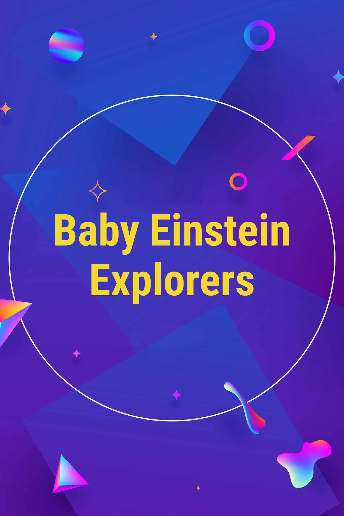 poster tv Baby Einstein Ocean Explorers
