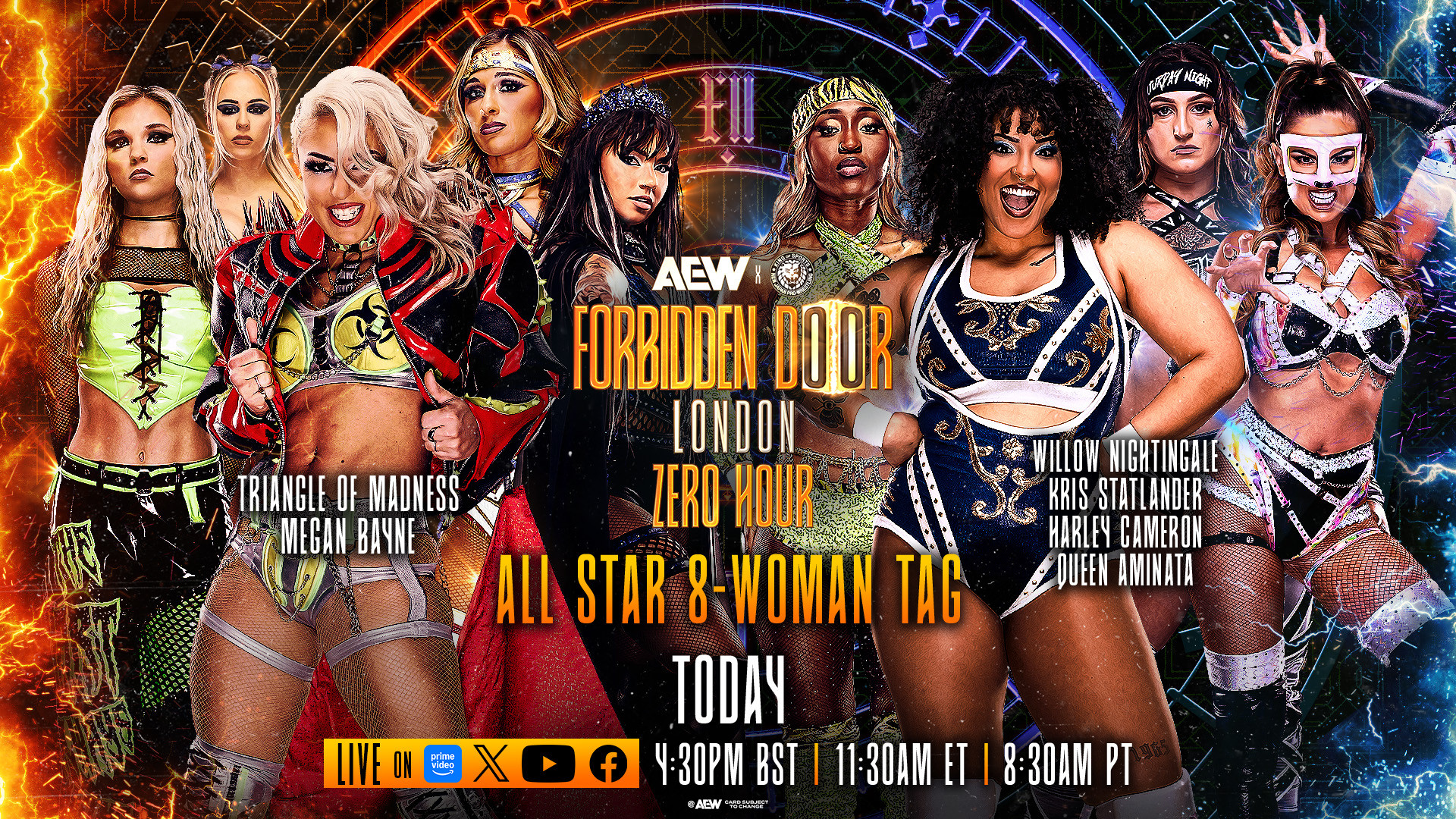 AEW x NJPW: Forbidden Door 2025 - Zero Hour (2025)