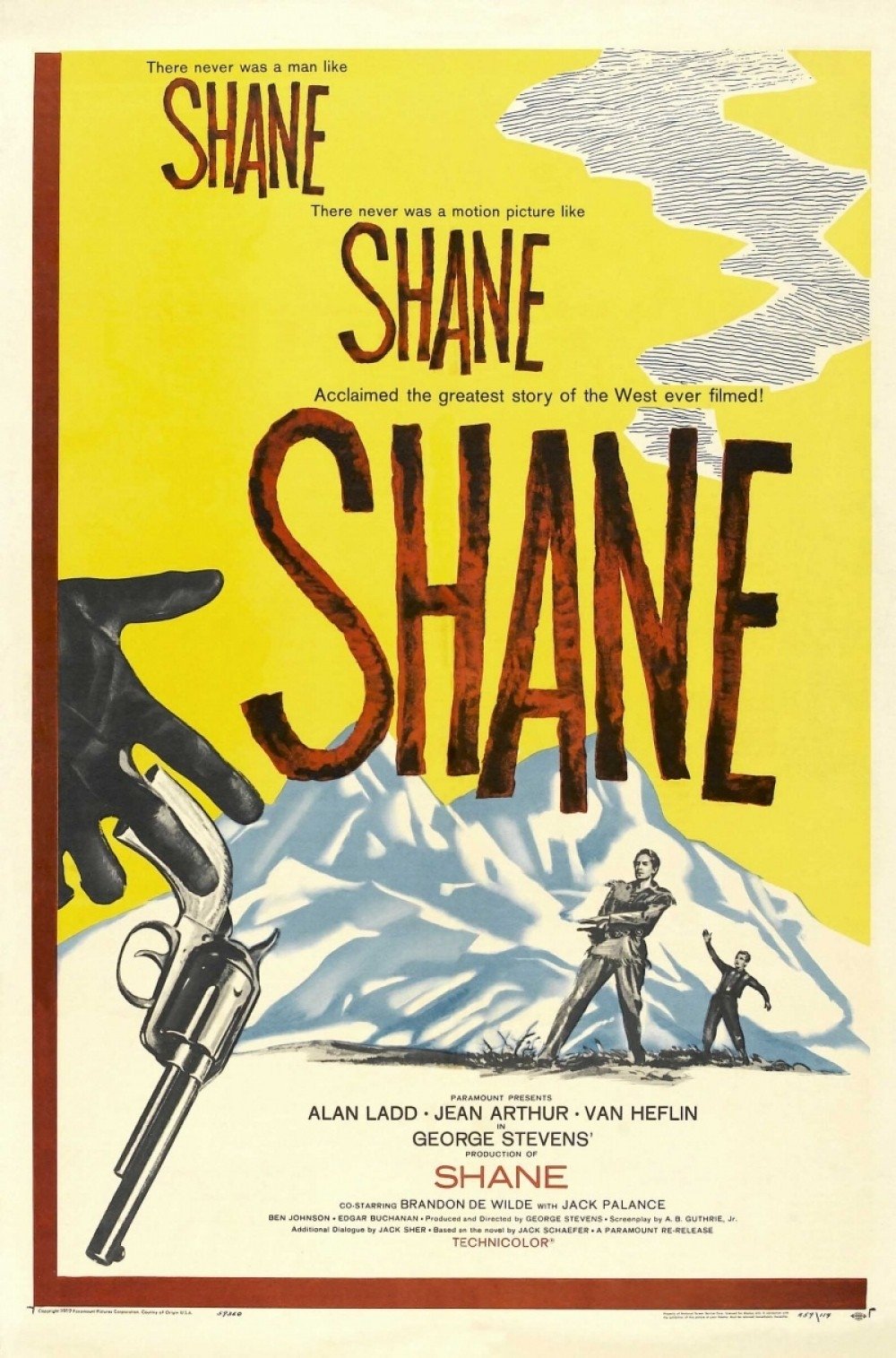 Shane (1953) Posters — The Movie Database (TMDb)