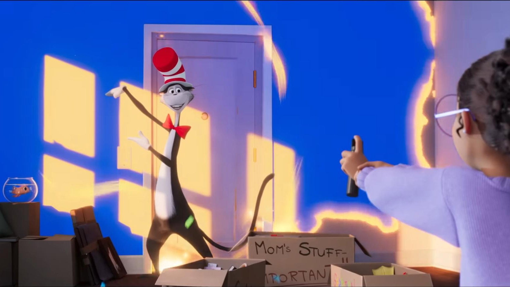 The Cat in the Hat backdrop
