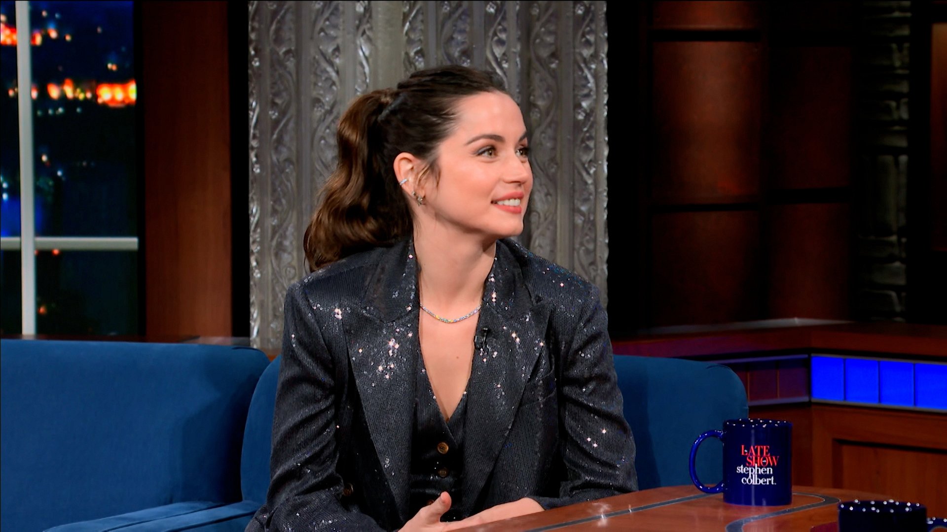 The Late Show with Stephen Colbert Season 8 :Episode 7  Ana de Armas, Ken Burns, Sudan Archives