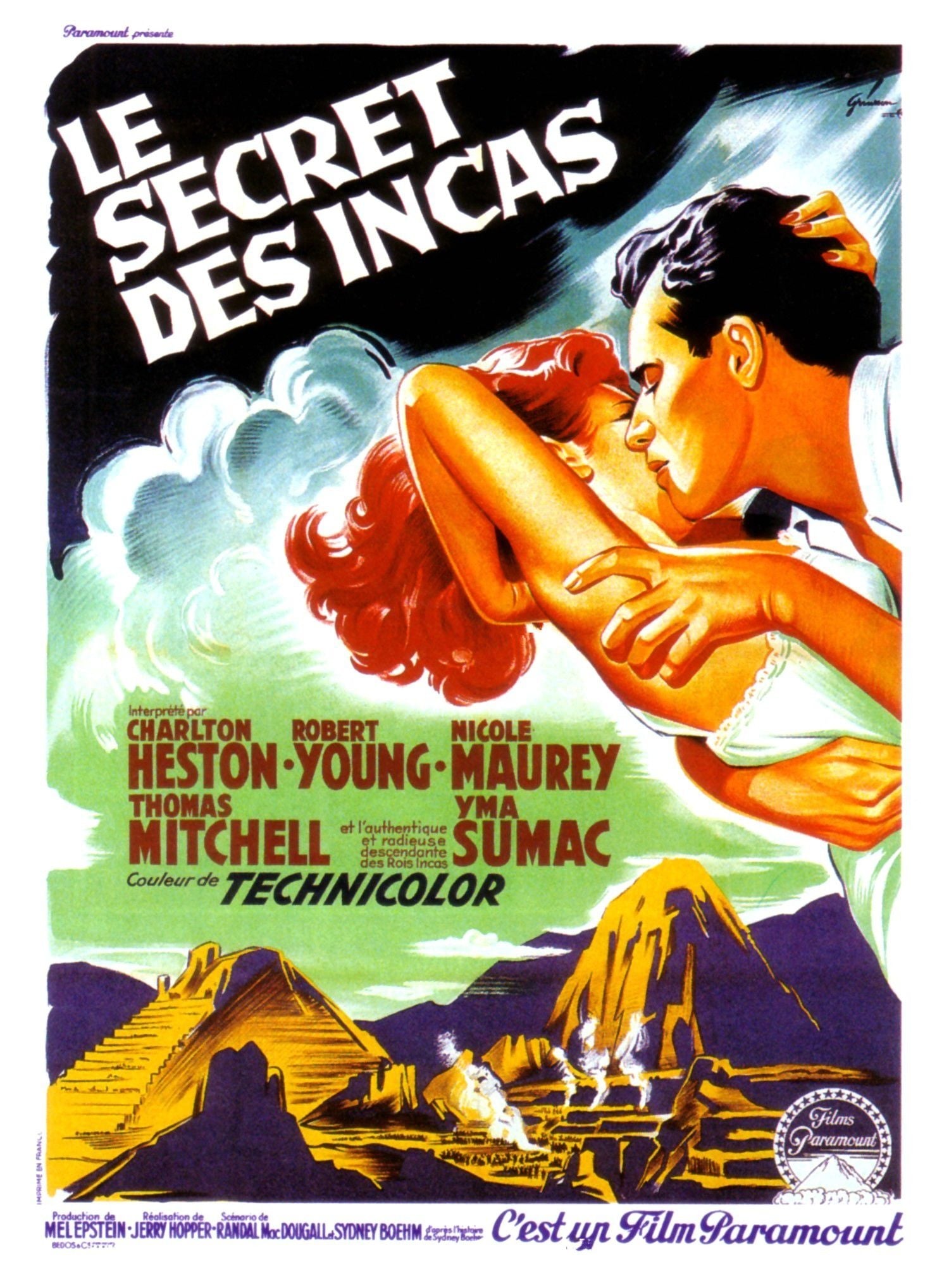Affiche du film Le Secret des Incas 142656