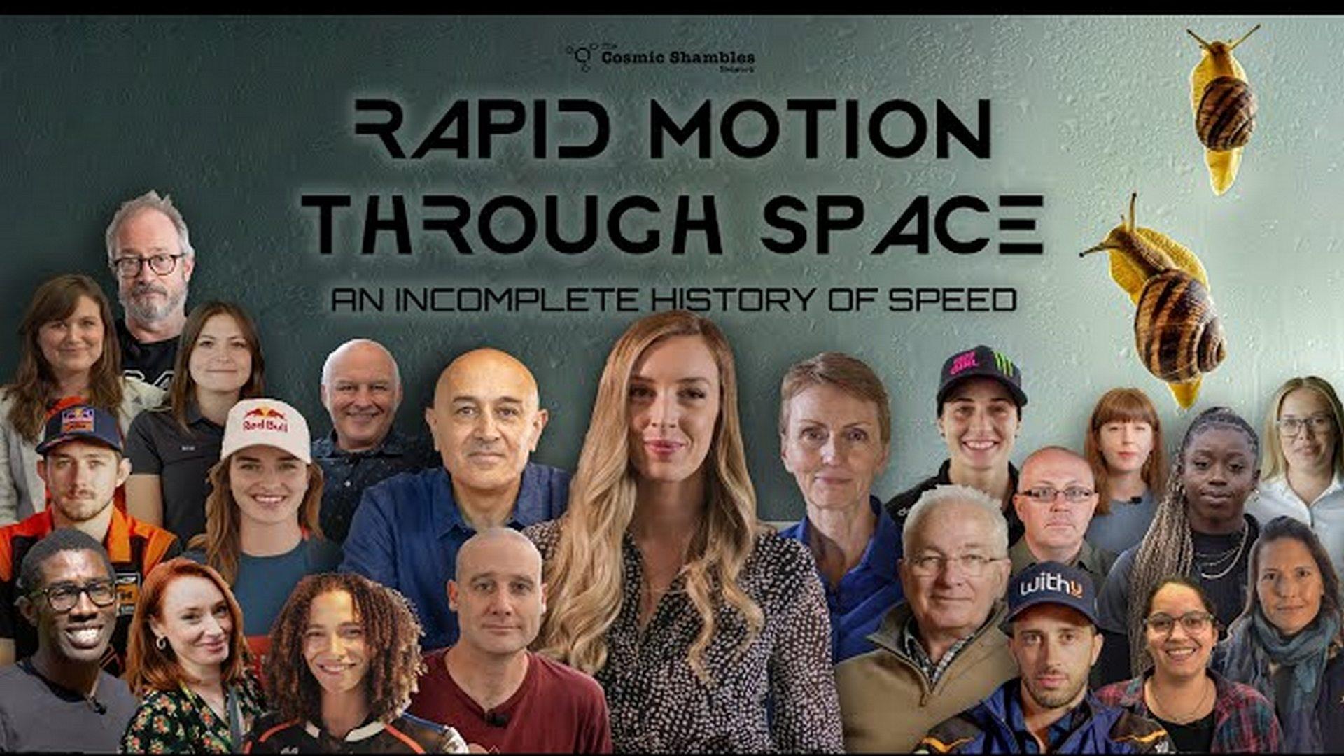Rapid Motion Through Space: An Incomplete History of Speed (2023)