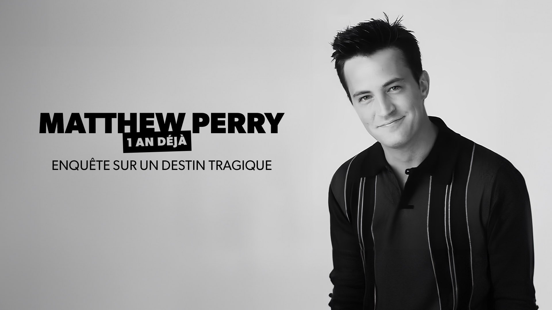 Imagem do Filme Matthew Perry 1 an Déjà Enquête Sur un Destin Tragique