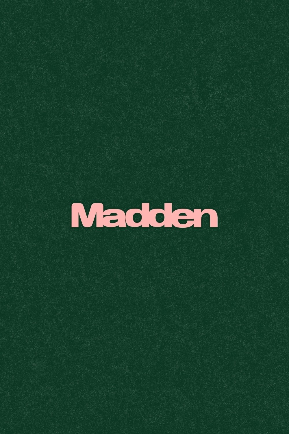 Madden