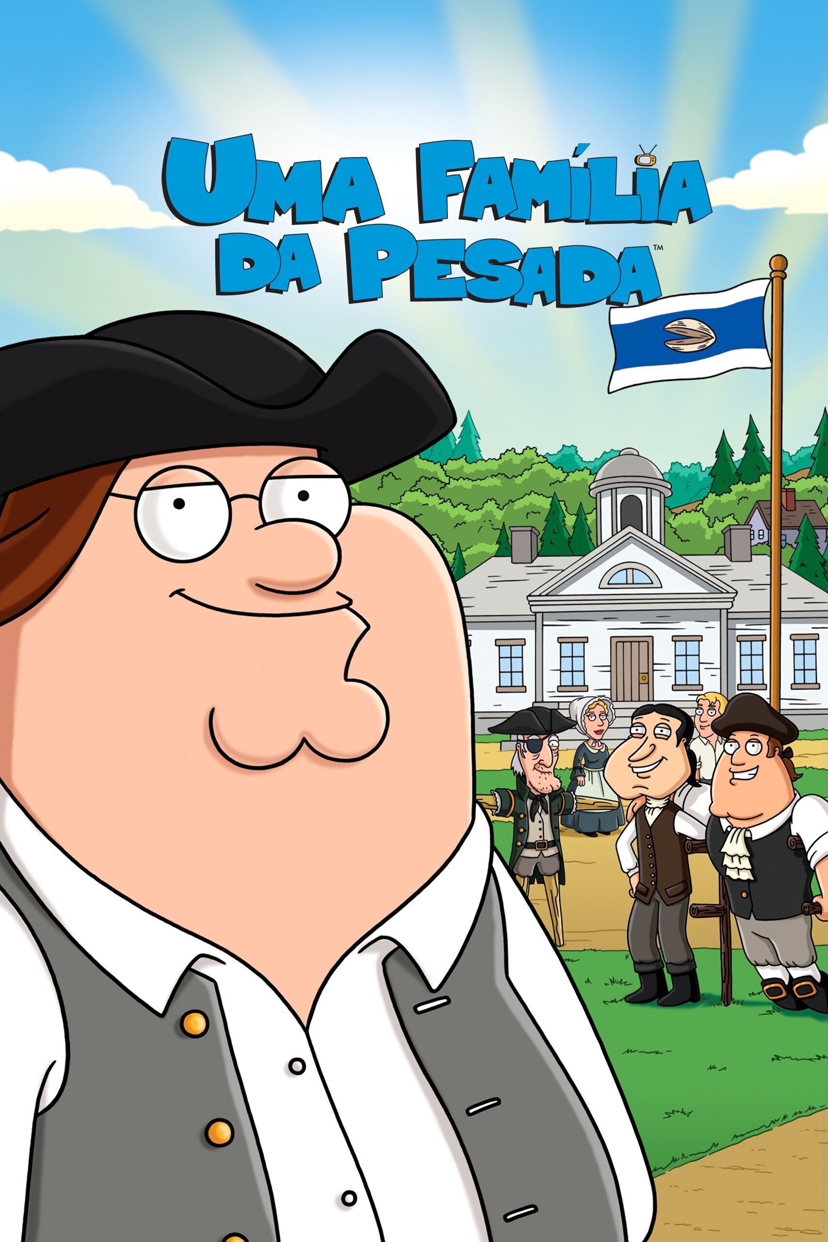 Capa da 9º temporada da série Uma Família da Pesada
