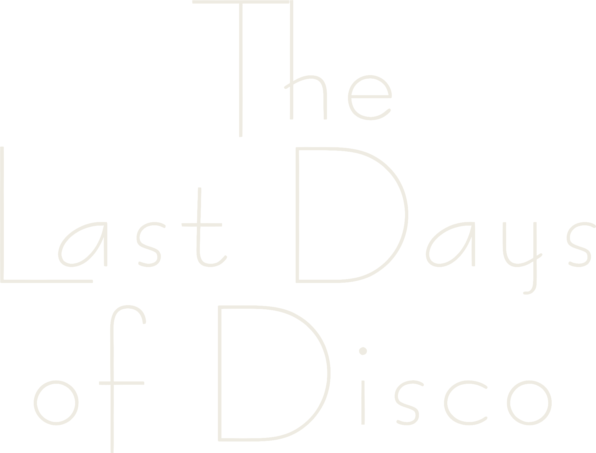The Last Days of Disco Logo