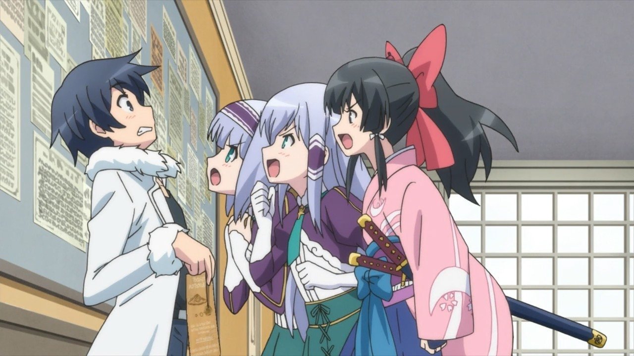 Isekai wa Smartphone to Tomo ni: 1x3 » Anime Online Sub