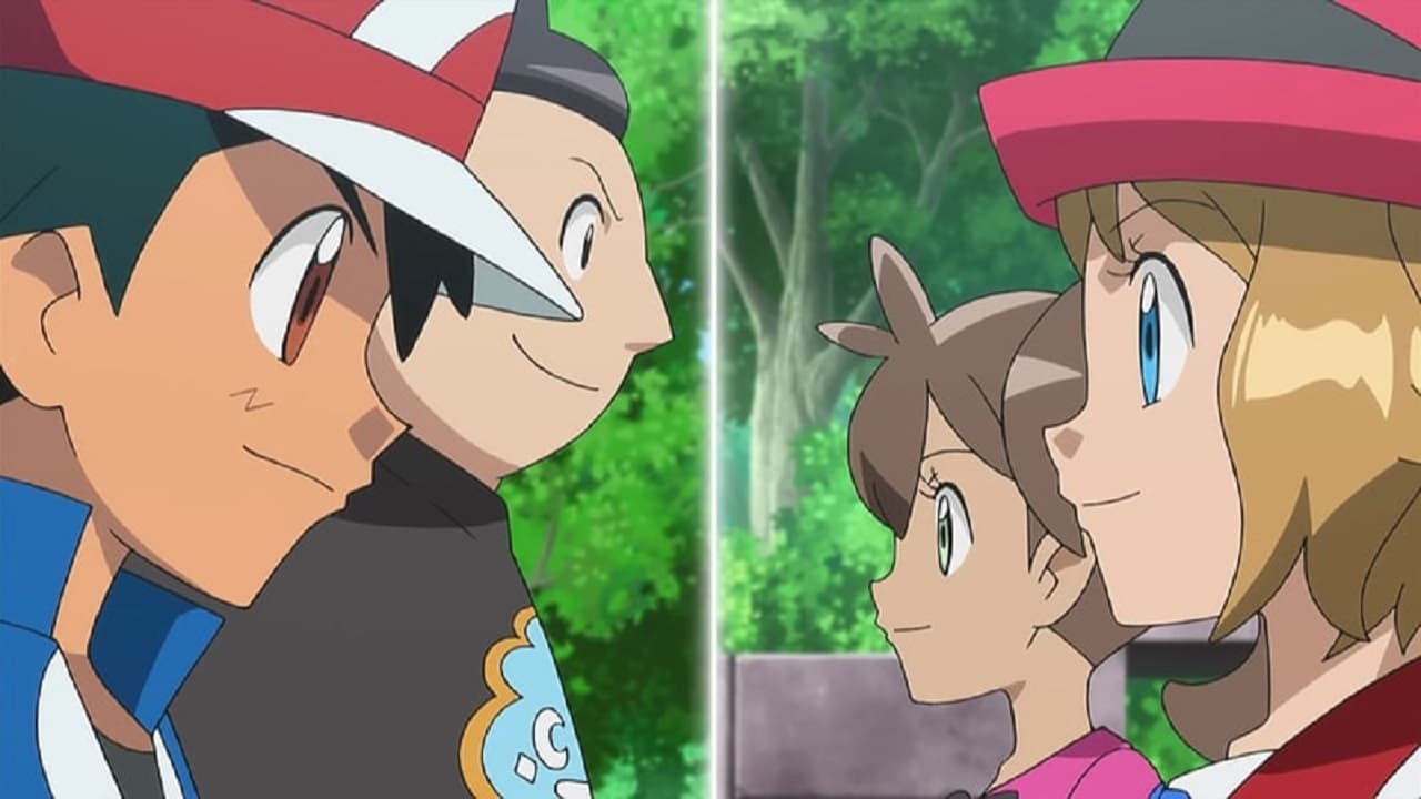 Pokémon Season 18 :Episode 42  Tag Team Battle Inspiration!