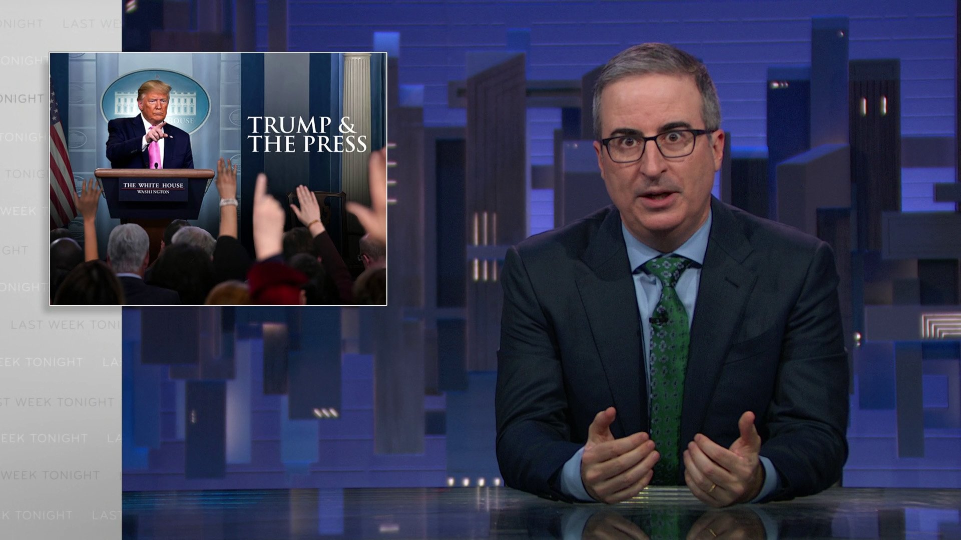Last Week Tonight with John Oliver - Season 12 Episode 12 : May 18, 2025: Trump in the Press