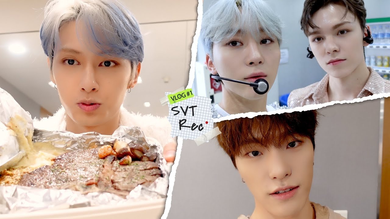 Thumbnail for [SVT Record] 뿌의 머리색에 대한 고찰 | 대기실 스테이크 먹방 | 디노의 셀프 컴백 인터뷰 #3 Season 1 Episode 3