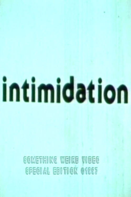 Intimidation (1977) movie poster