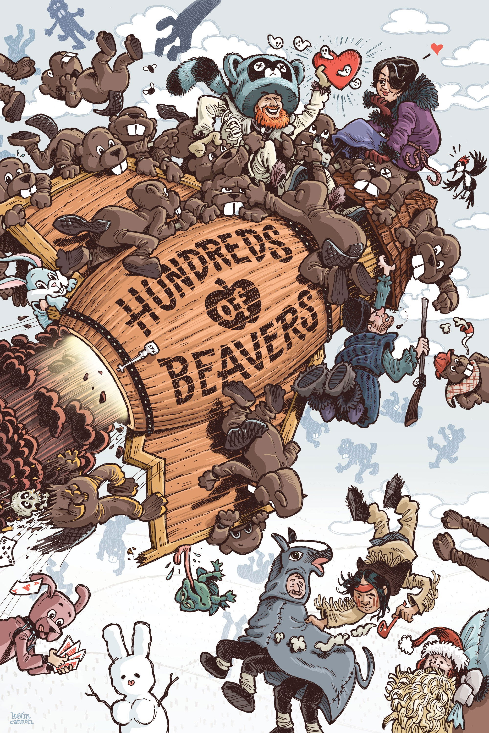 Hundreds of Beavers