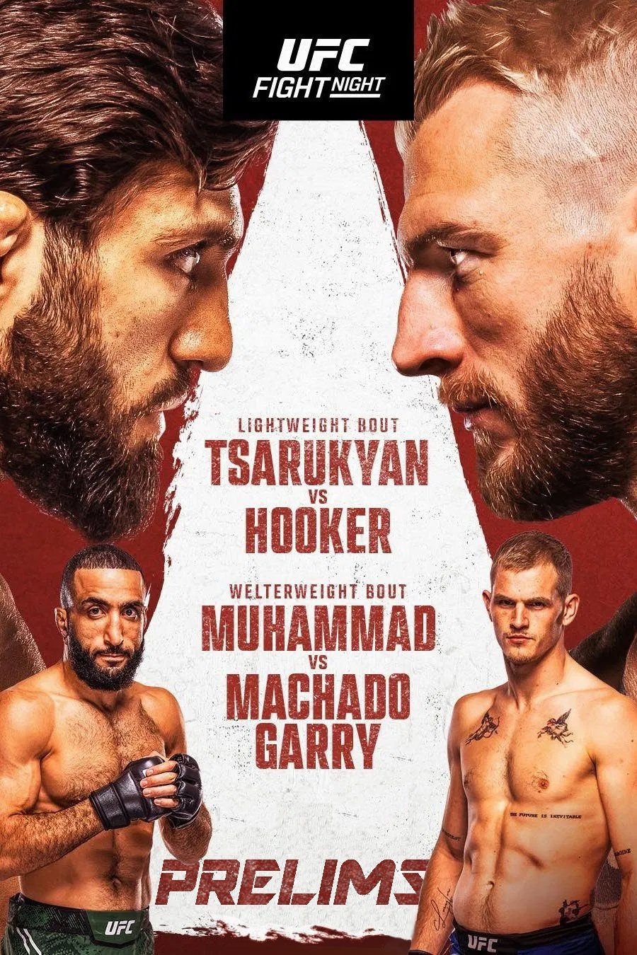 UFC Fight Night 265: Tsarukyan vs. Hooker
