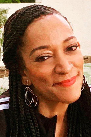 et billede af Kim Sledge