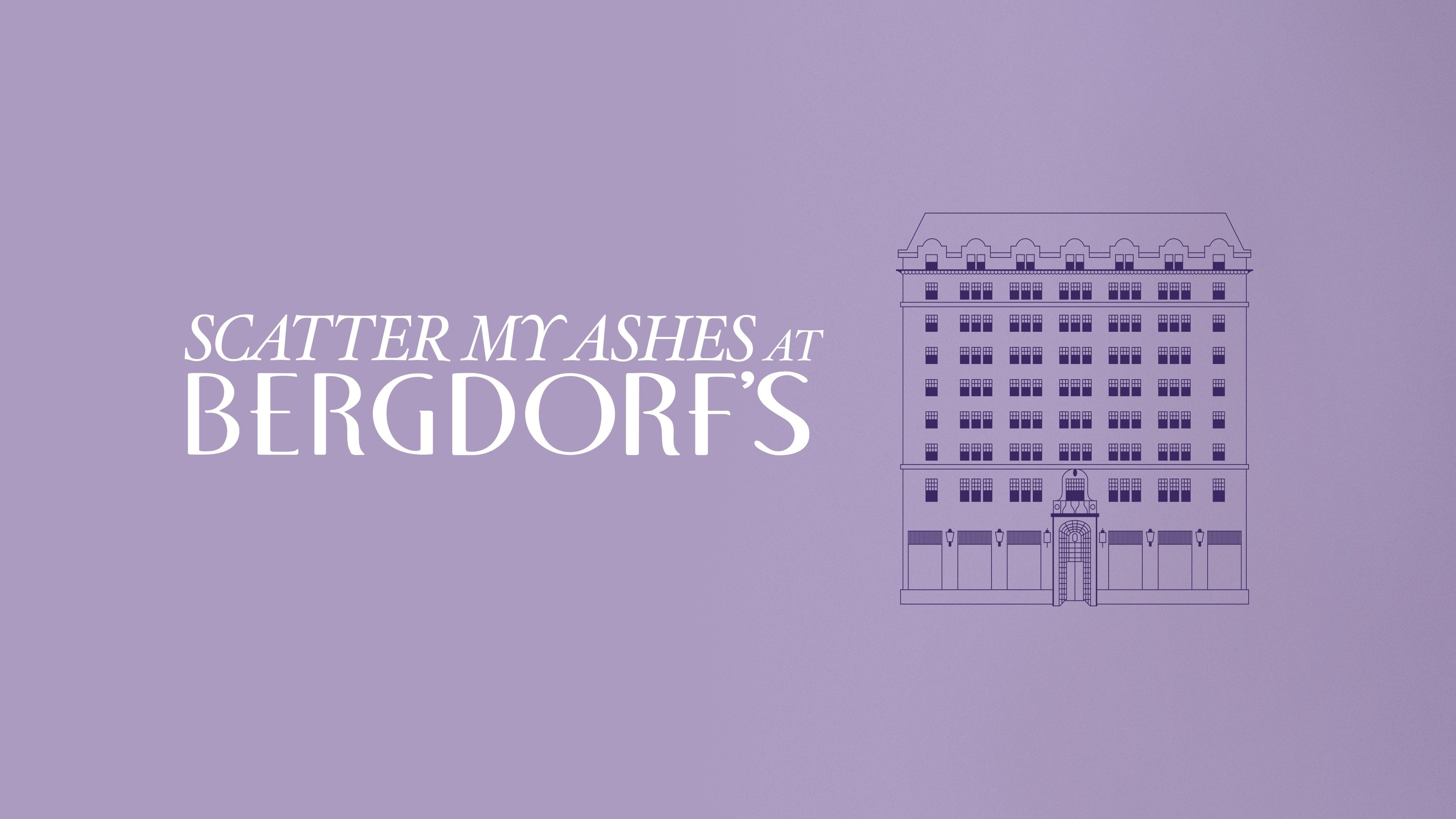 Scatter My Ashes at Bergdorf's (2013)