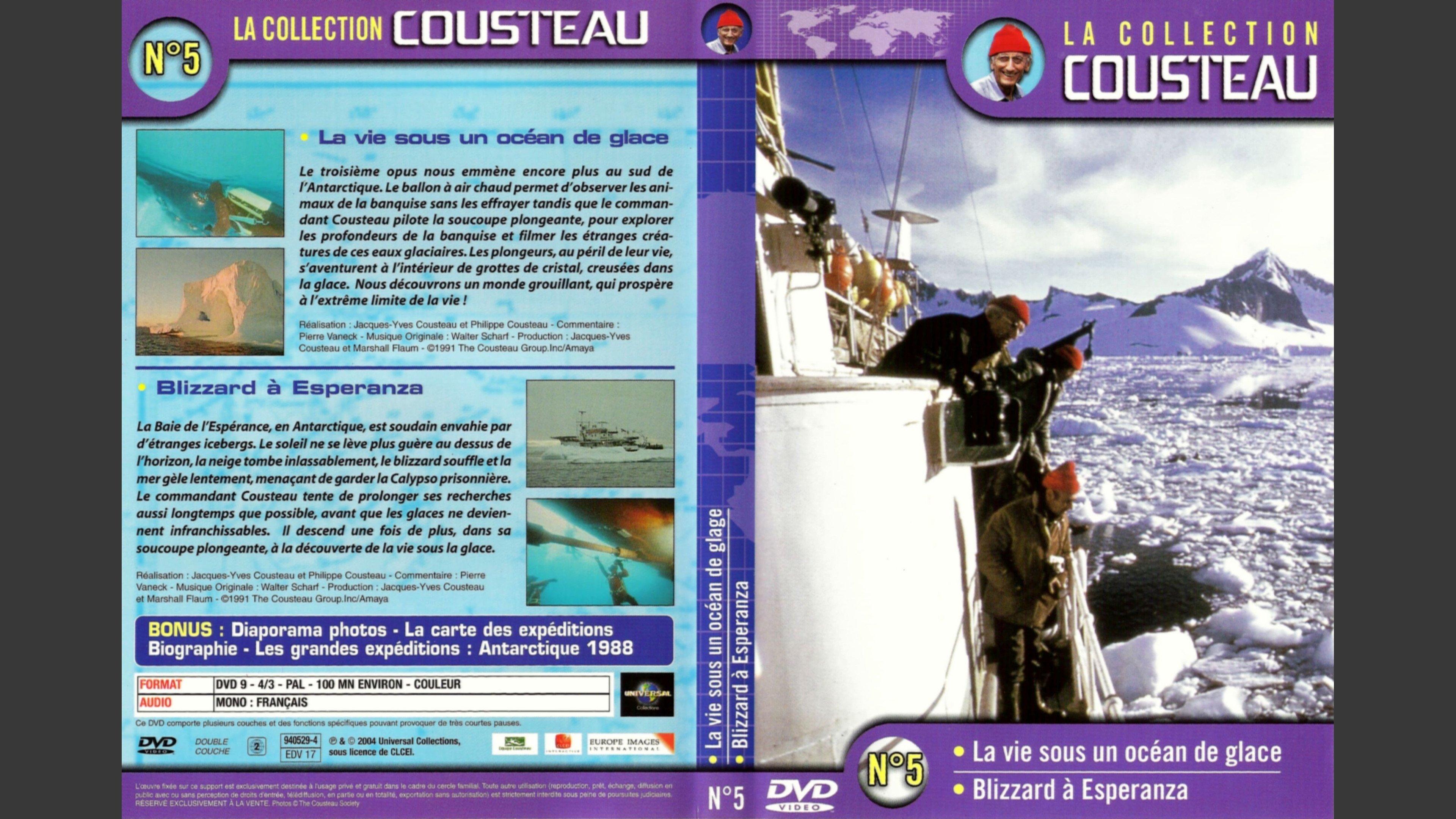The Cousteau Collection N°5-1 | Life Under an Ocean of Ice (1974)