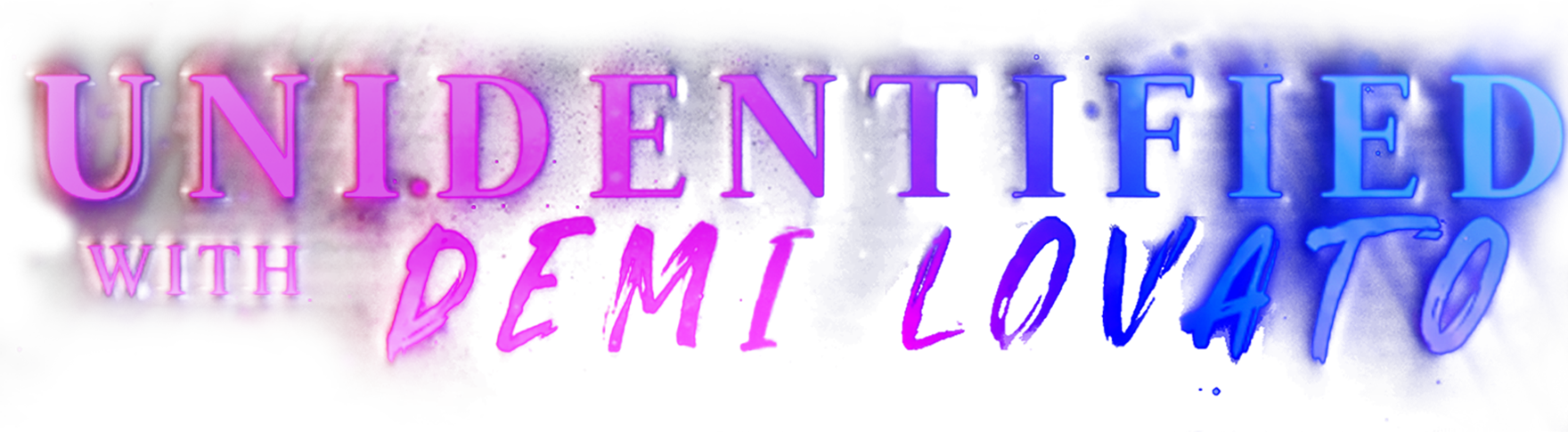 Unidentified with Demi Lovato Logo
