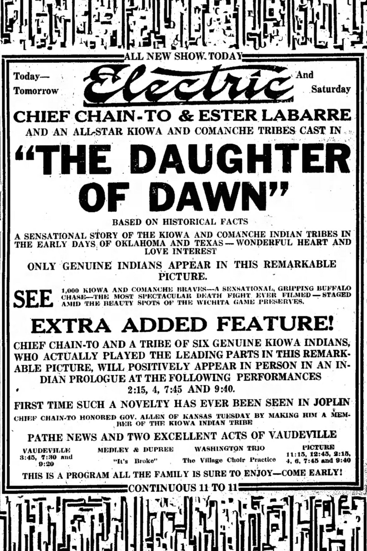 The Daughter of Dawn