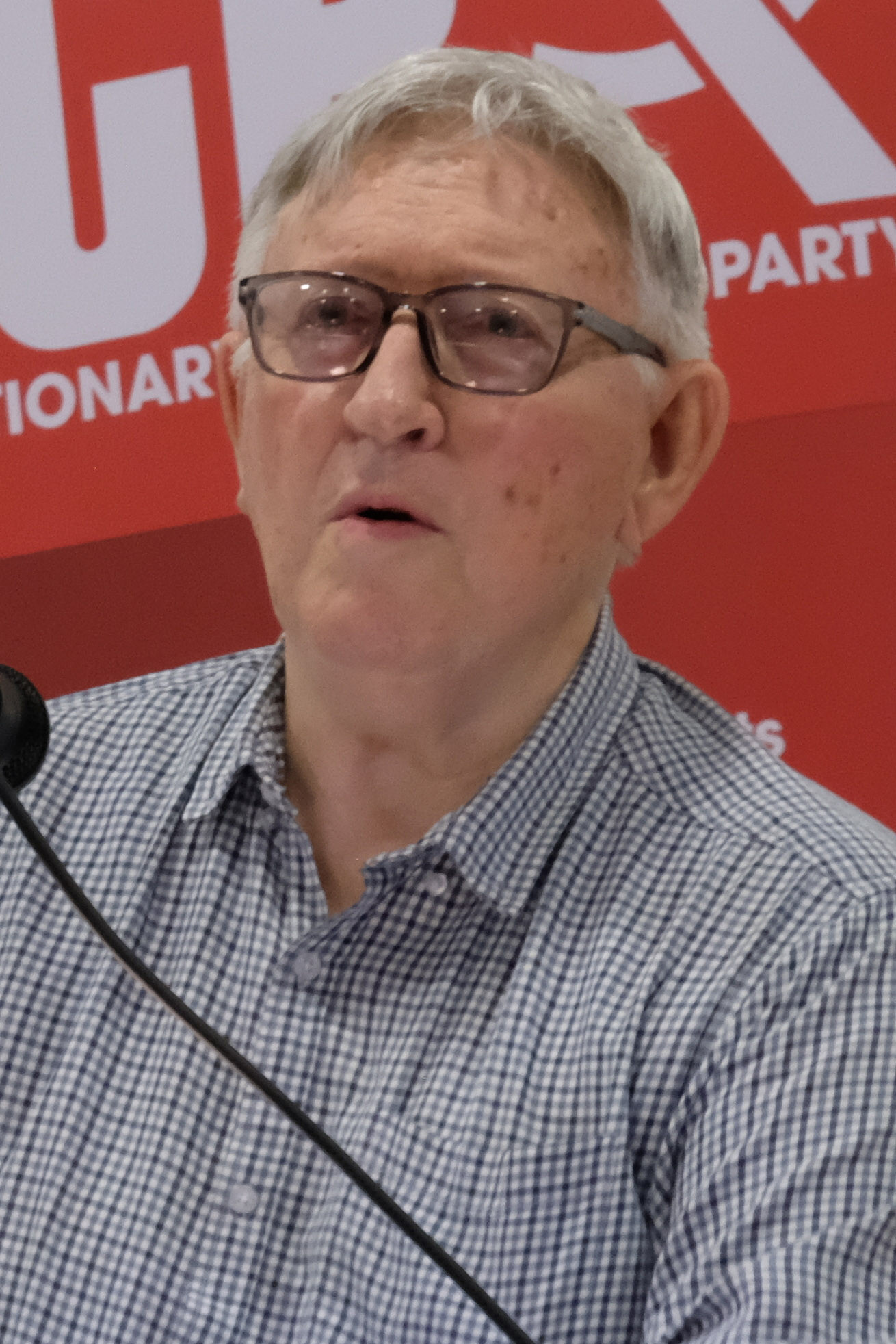 et billede af Alan Woods