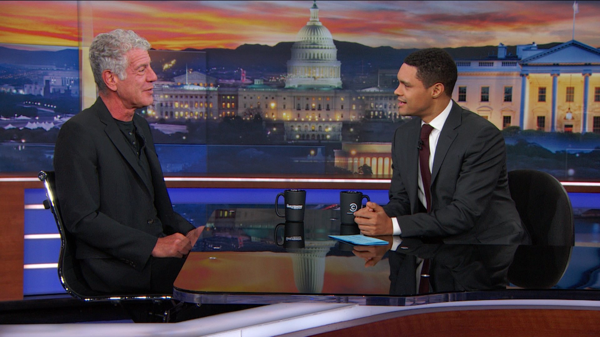 The Daily Show Season 23 :Episode 46  Anthony Bourdain