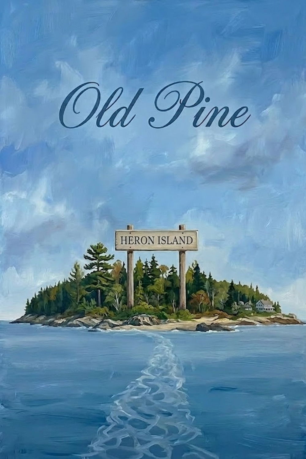 Plakat, der markedsfører Old Pine