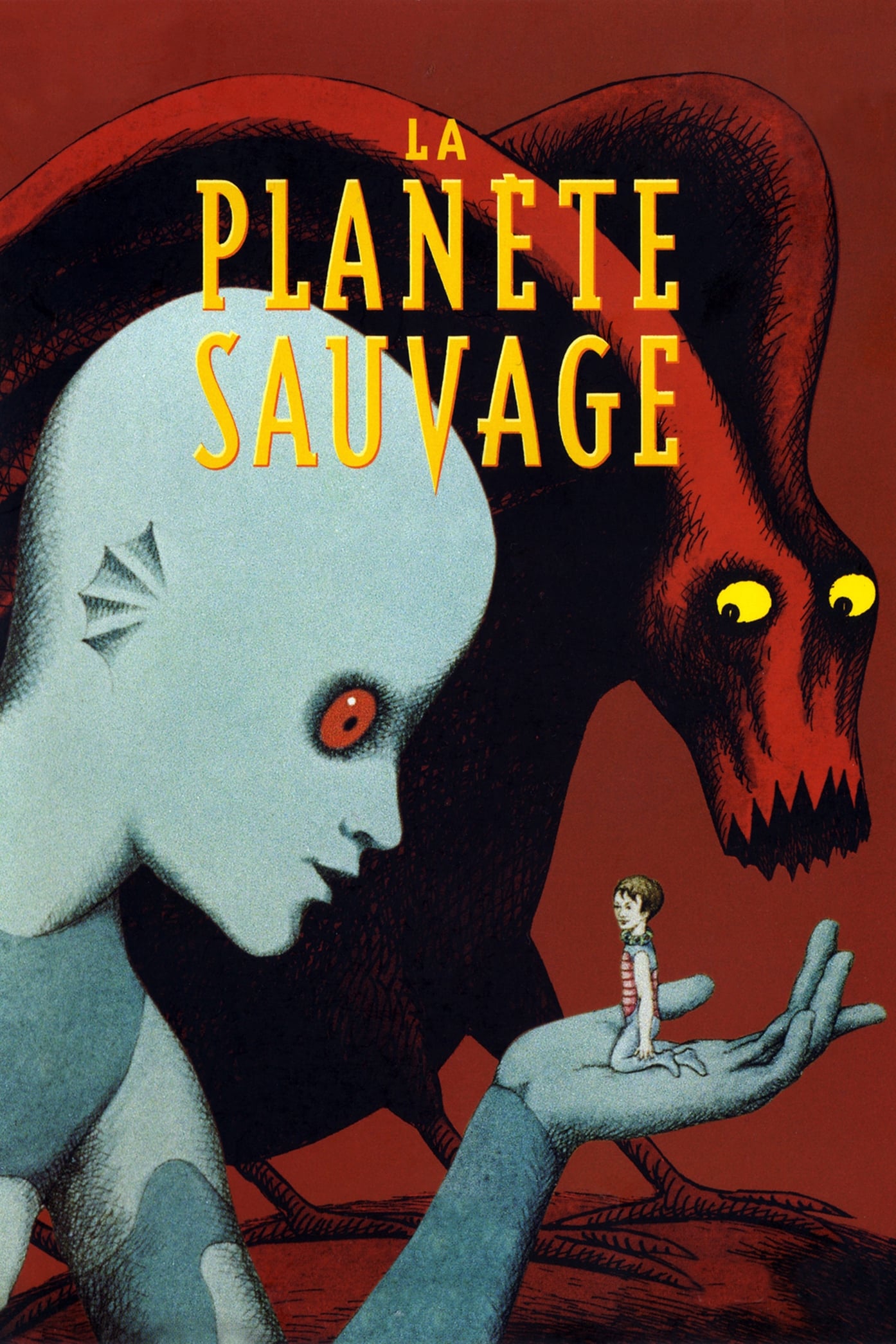 Affiche du film La Planète sauvage 2058