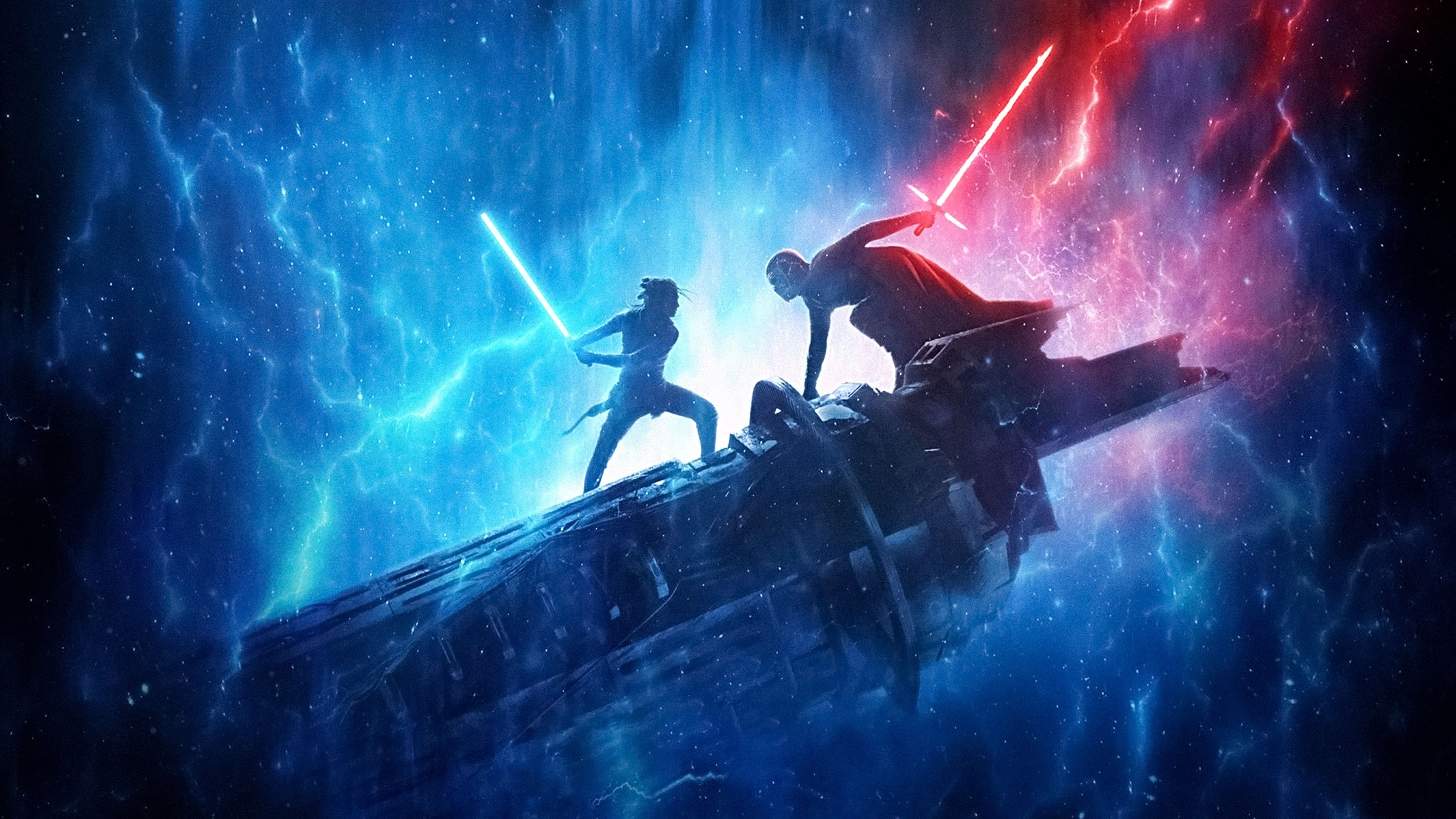 Filmszene aus Star Wars: Der Aufstieg Skywalkers