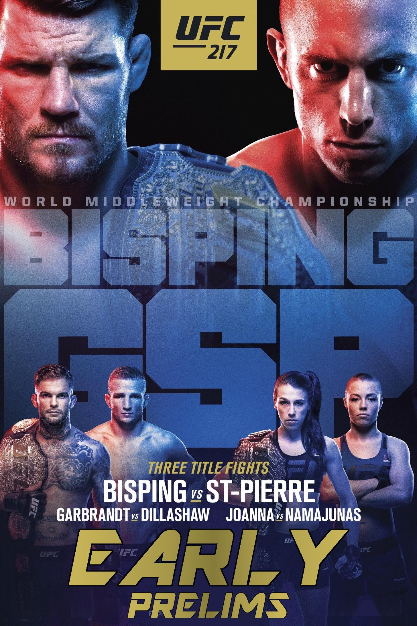UFC 217: Bisping vs. St-Pierre