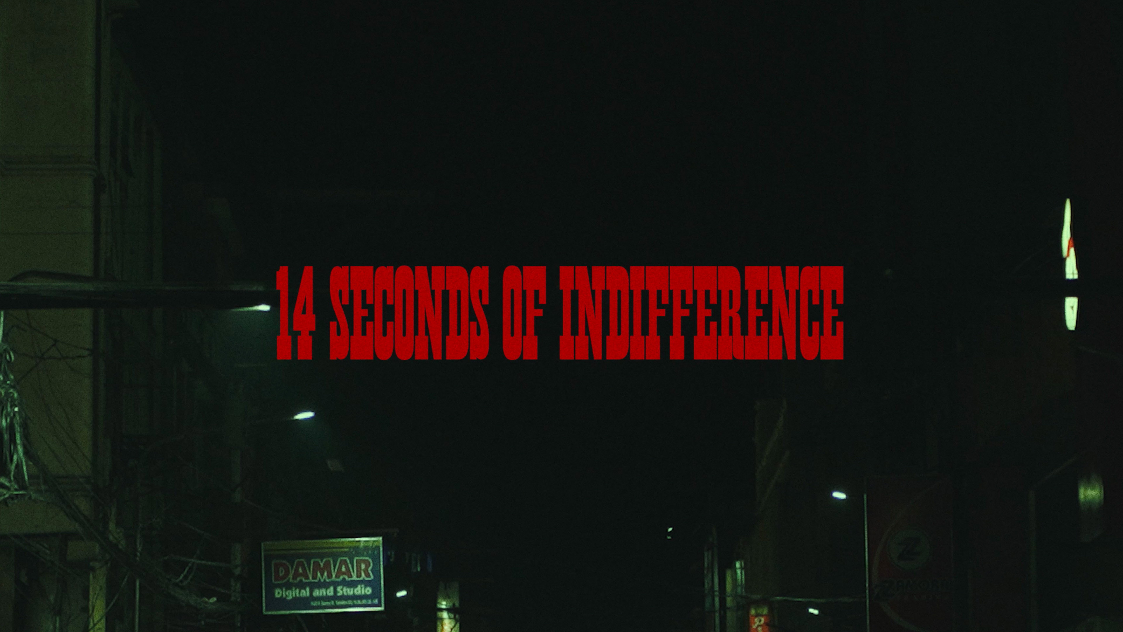 14 Seconds of Indifference (By A Cosmic Deity Watching Me)