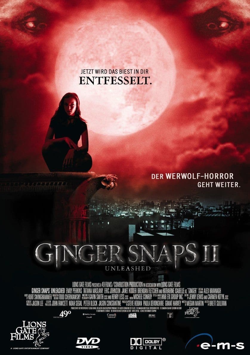 Ginger Snaps 2: Unleashed on FREECABLE TV
