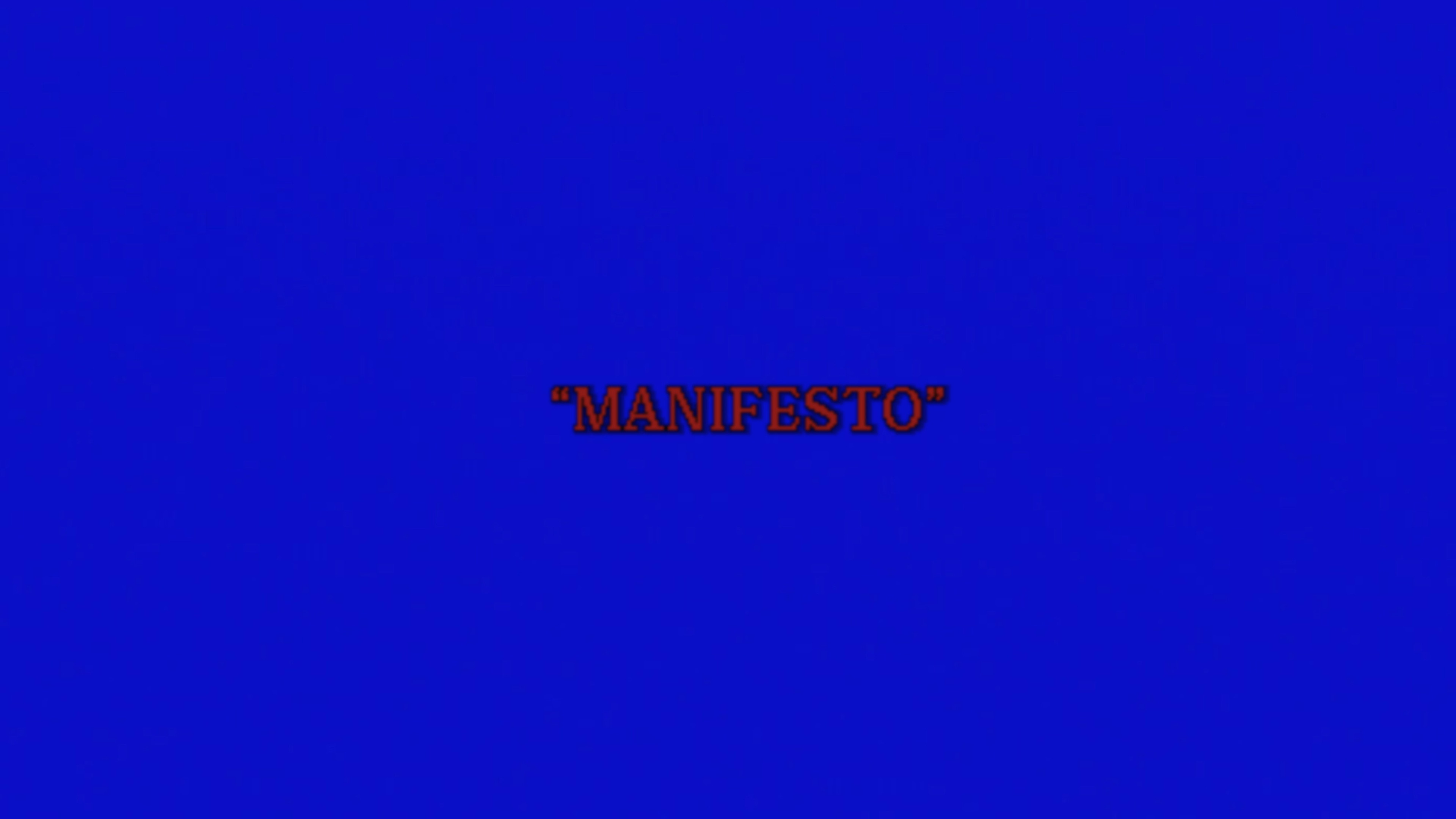 "MANIFESTO"