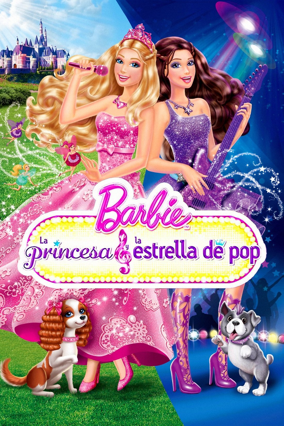 Barbie La Princesa y la Estrella de Pop 2012 Posters The