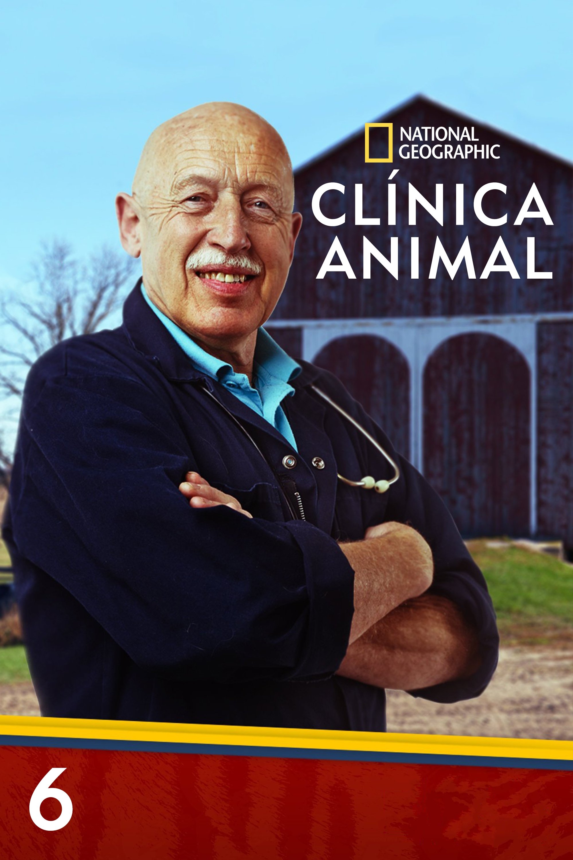 Capa da 6º temporada da série Clínica Animal com Dr. Pol
