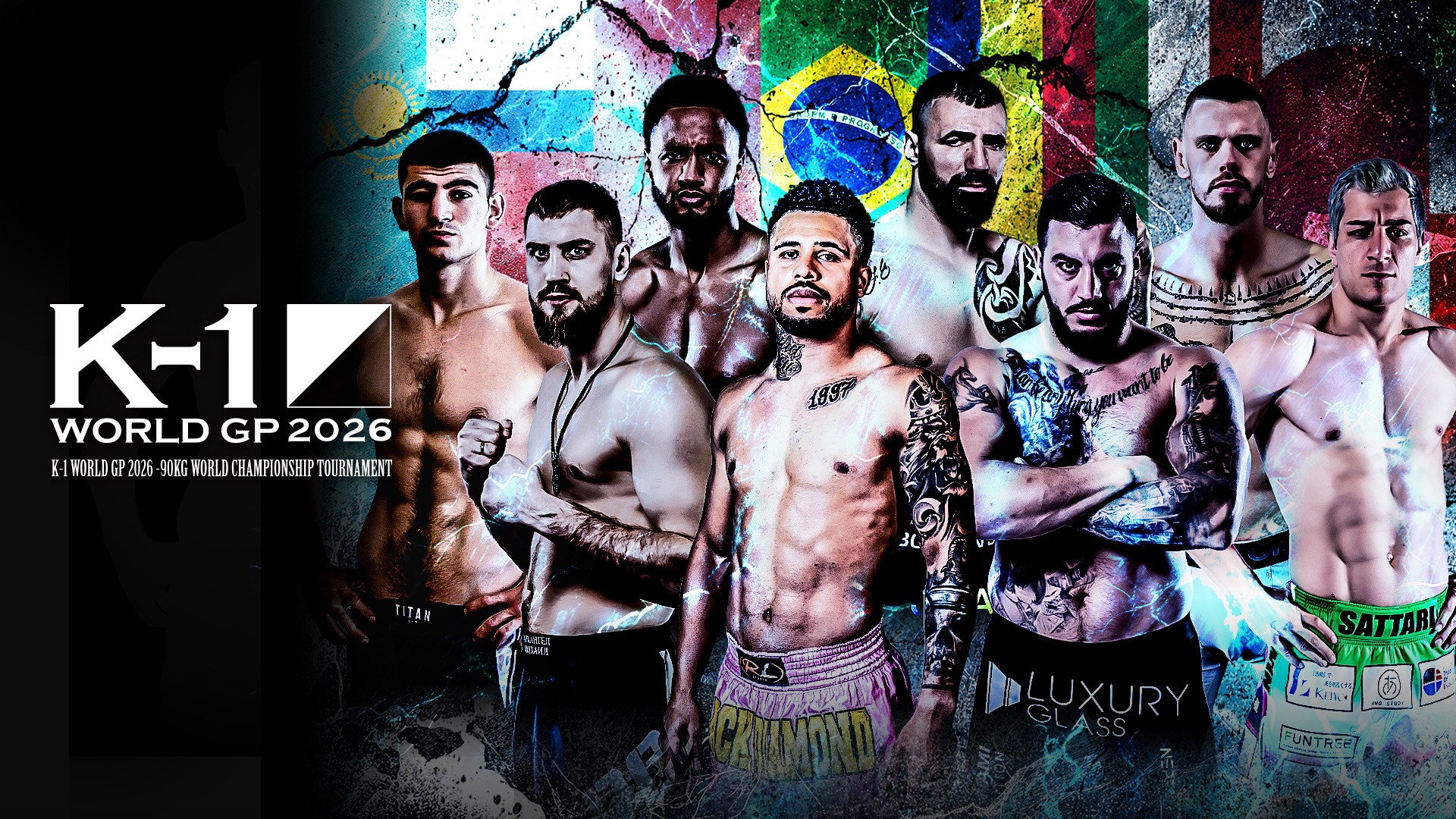 K-1 WORLD GP 2026 backdrop
