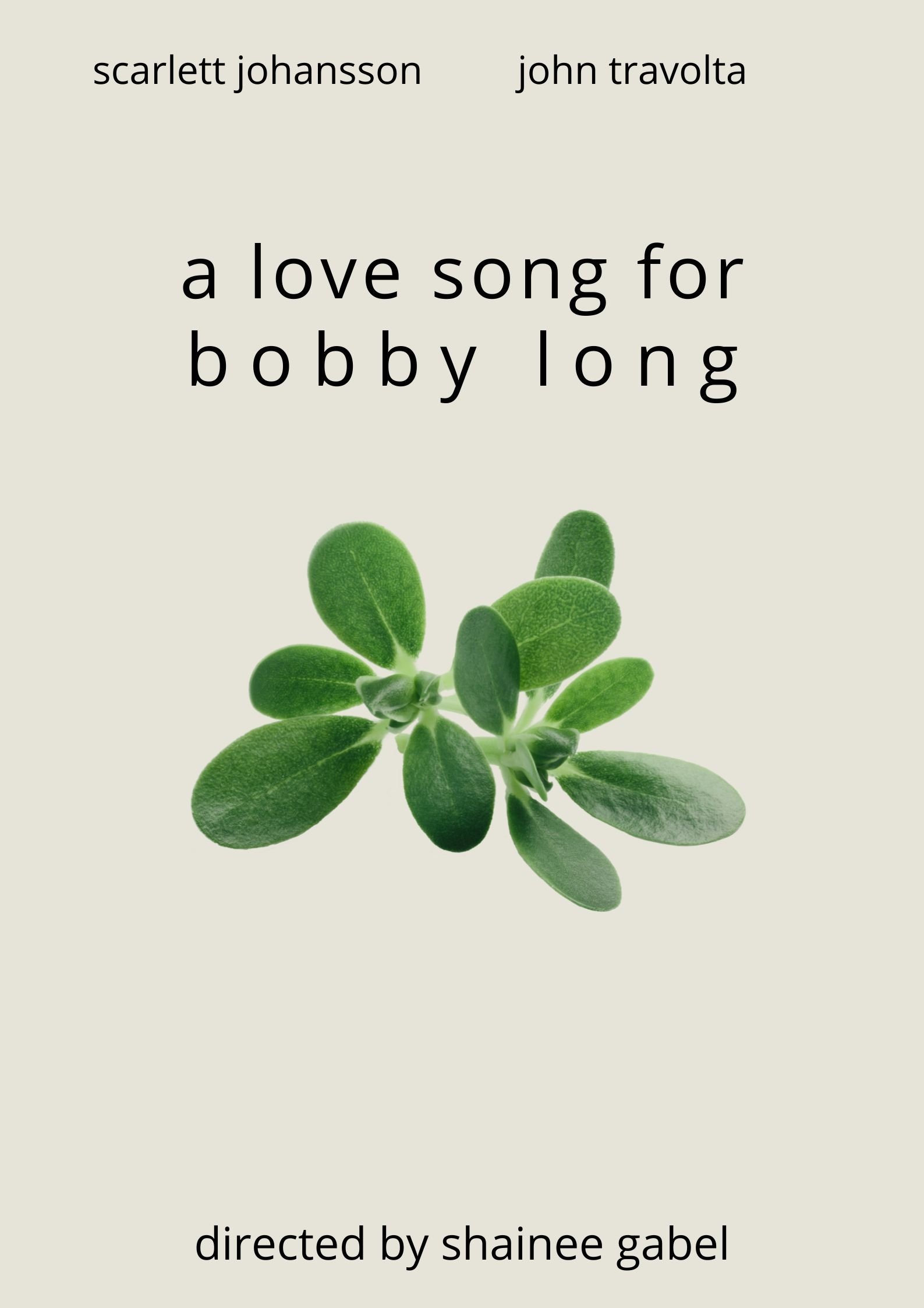 A Love Song for Bobby Long