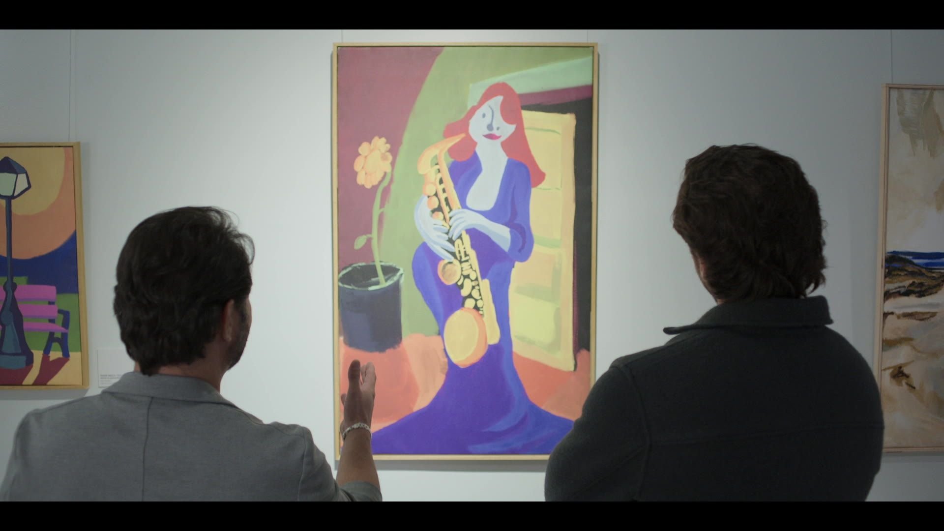 Los artistas: Primeros trazos