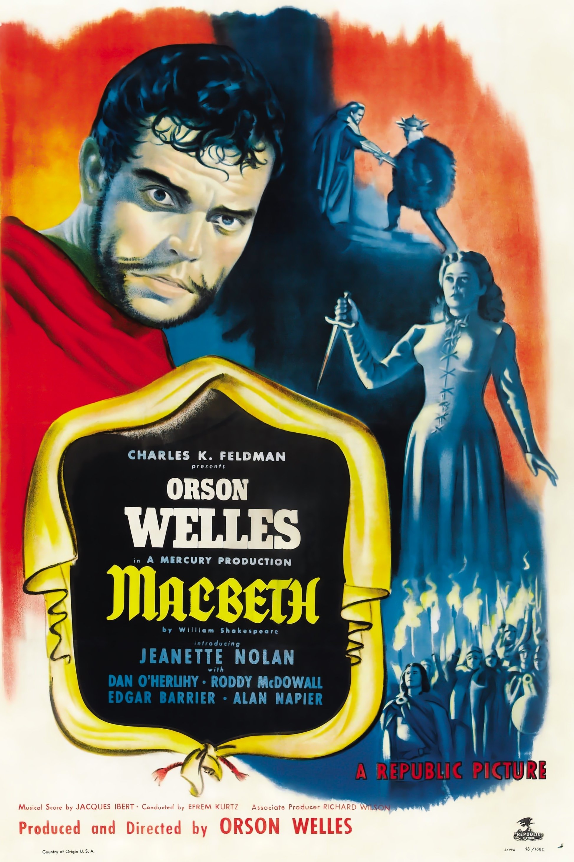 Affiche du film Macbeth (version longue) 24315