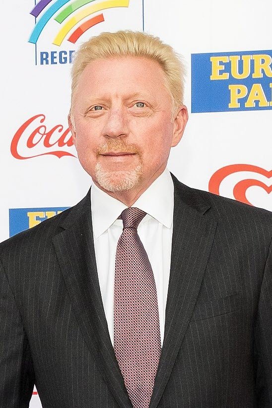 et billede af Boris Becker