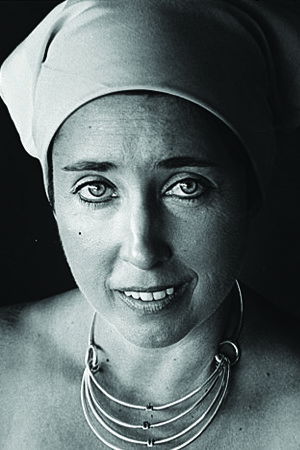 et billede af Joan Brown