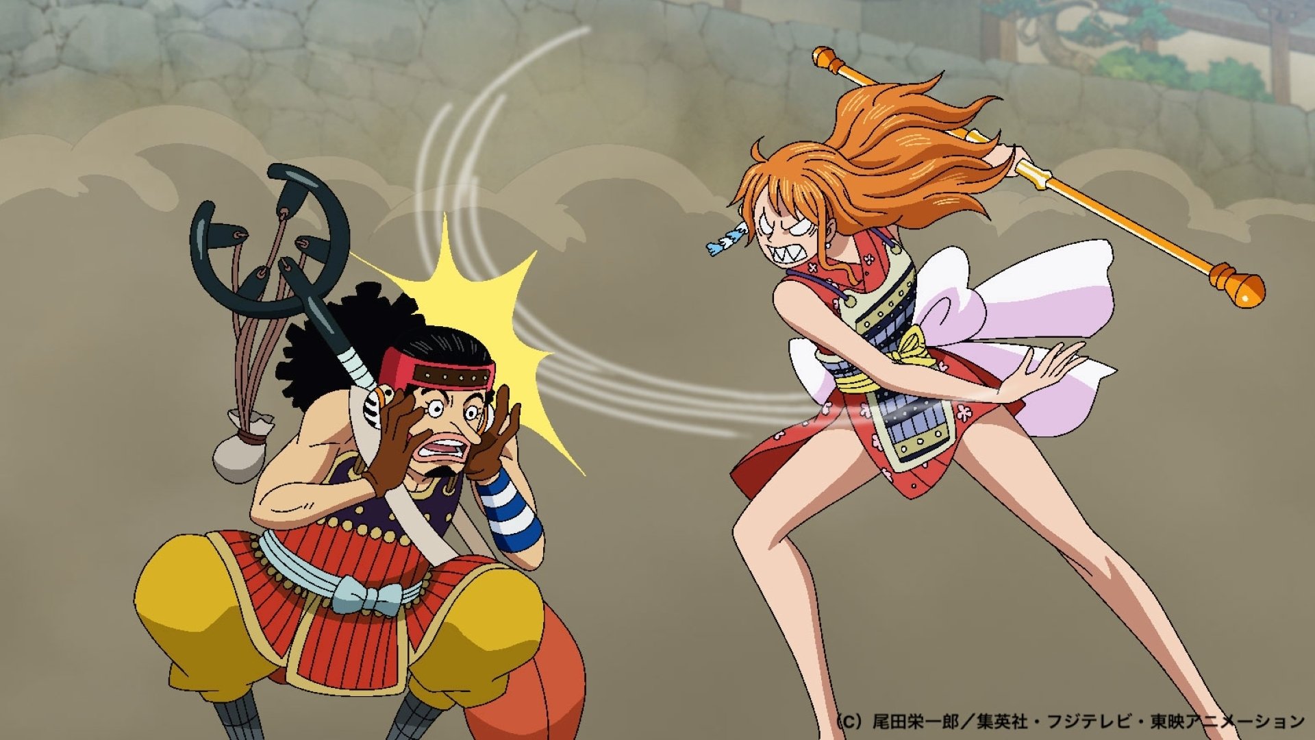 One Piece Season 21 :Episode 1002  A New Rivalry! Nami and Ulti!