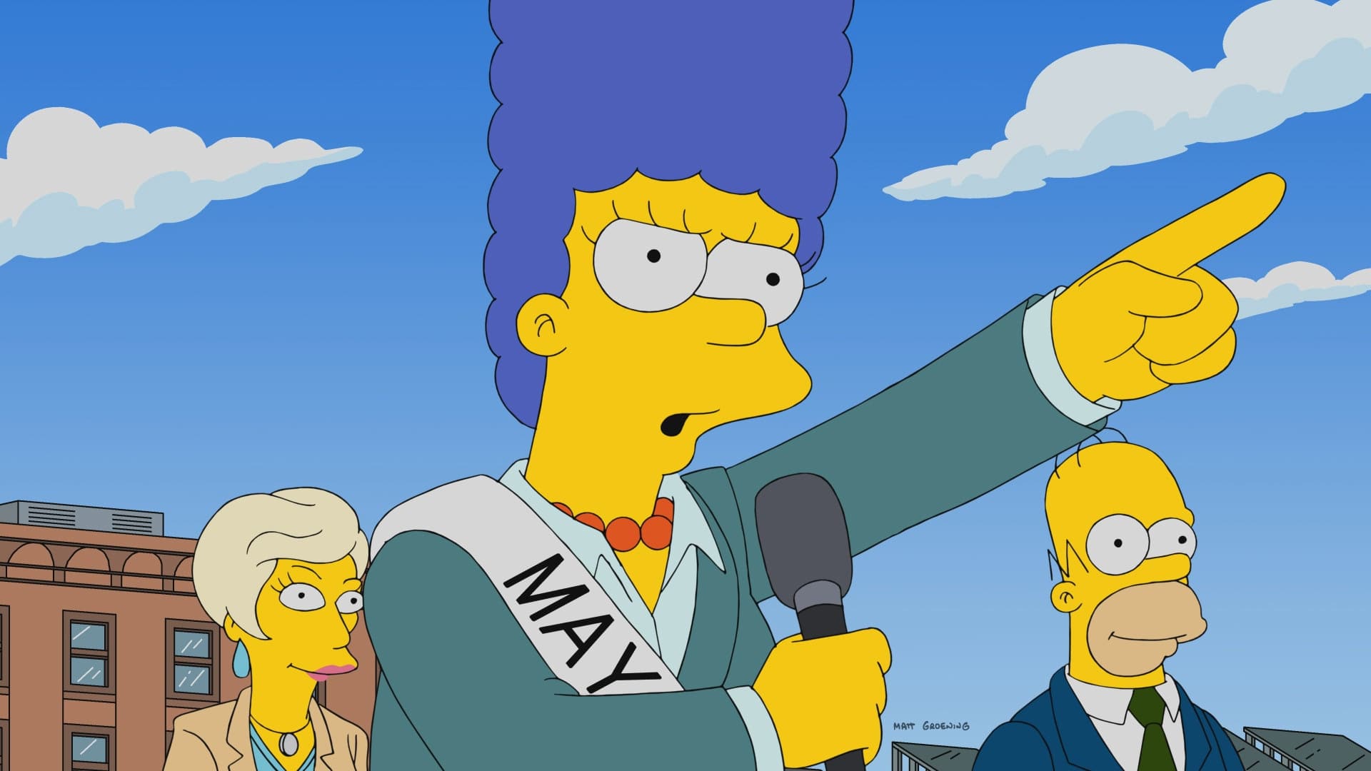 The Simpsons Season 29 :Episode 6  The Old Blue Mayor She Ain't What She Used to Be